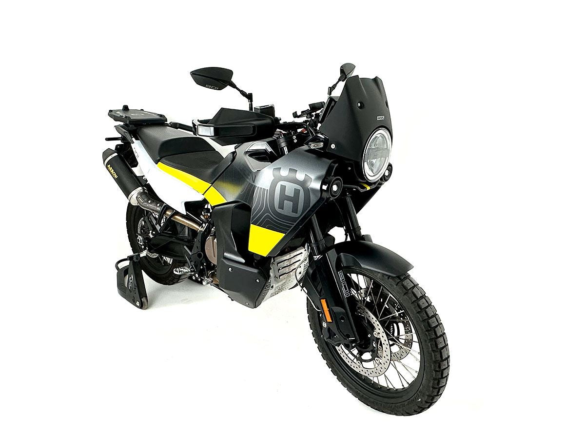WRS Windscreen Enduro Husqvarna Norden 901 Black Hu003no