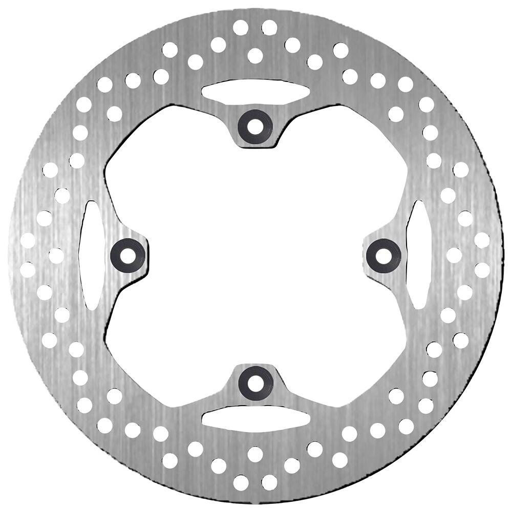 Sbs Brake Rotor Standard Round For Ducati Hypermotard 821 2003-2015 Silver 5051