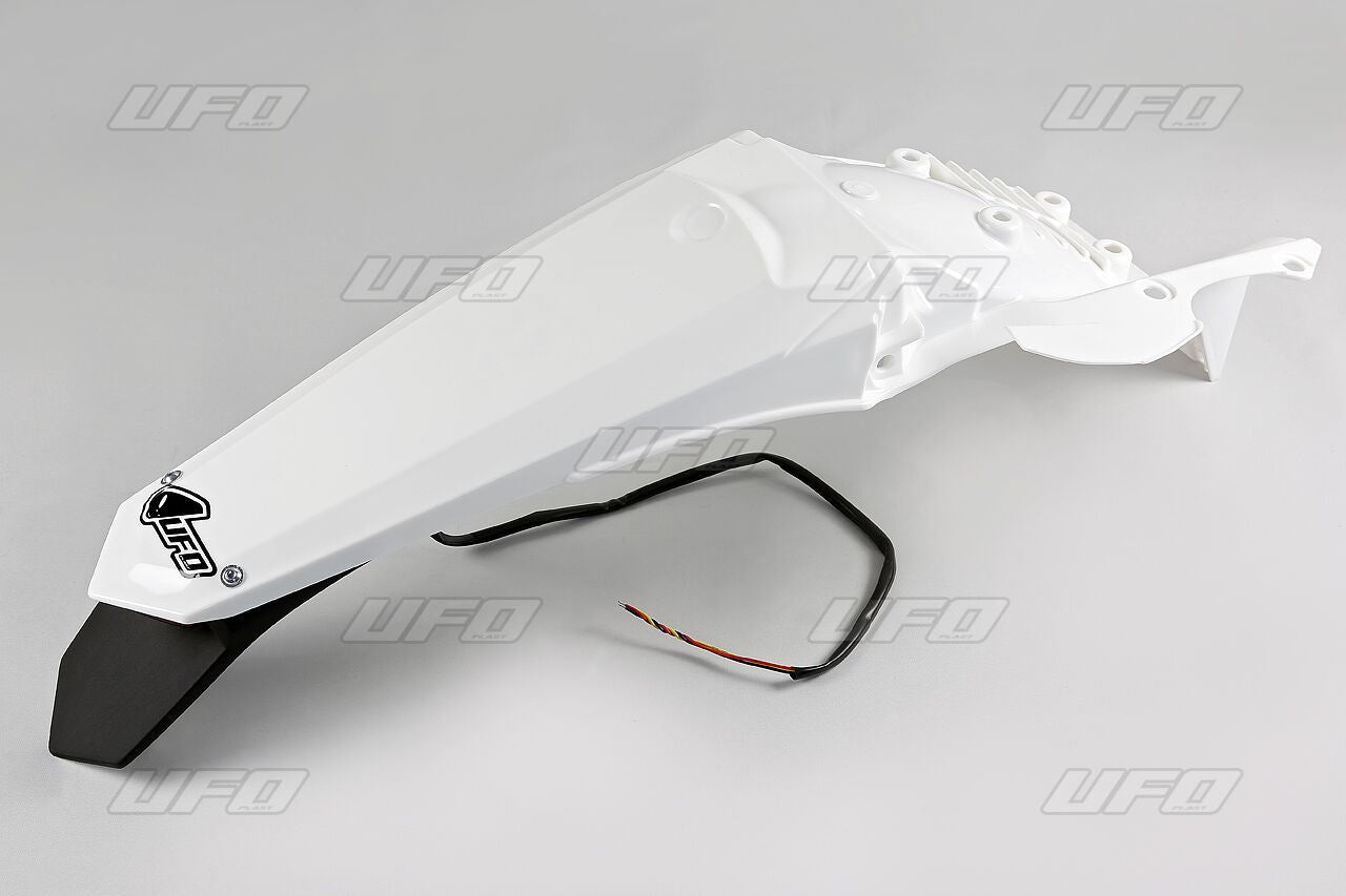 UFO Rear Fender For Yamaha WRF 250 15-19 W/Led White YA04850-046