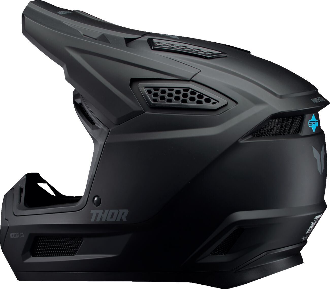THOR Fleet Blackout Helmet 2025 Model