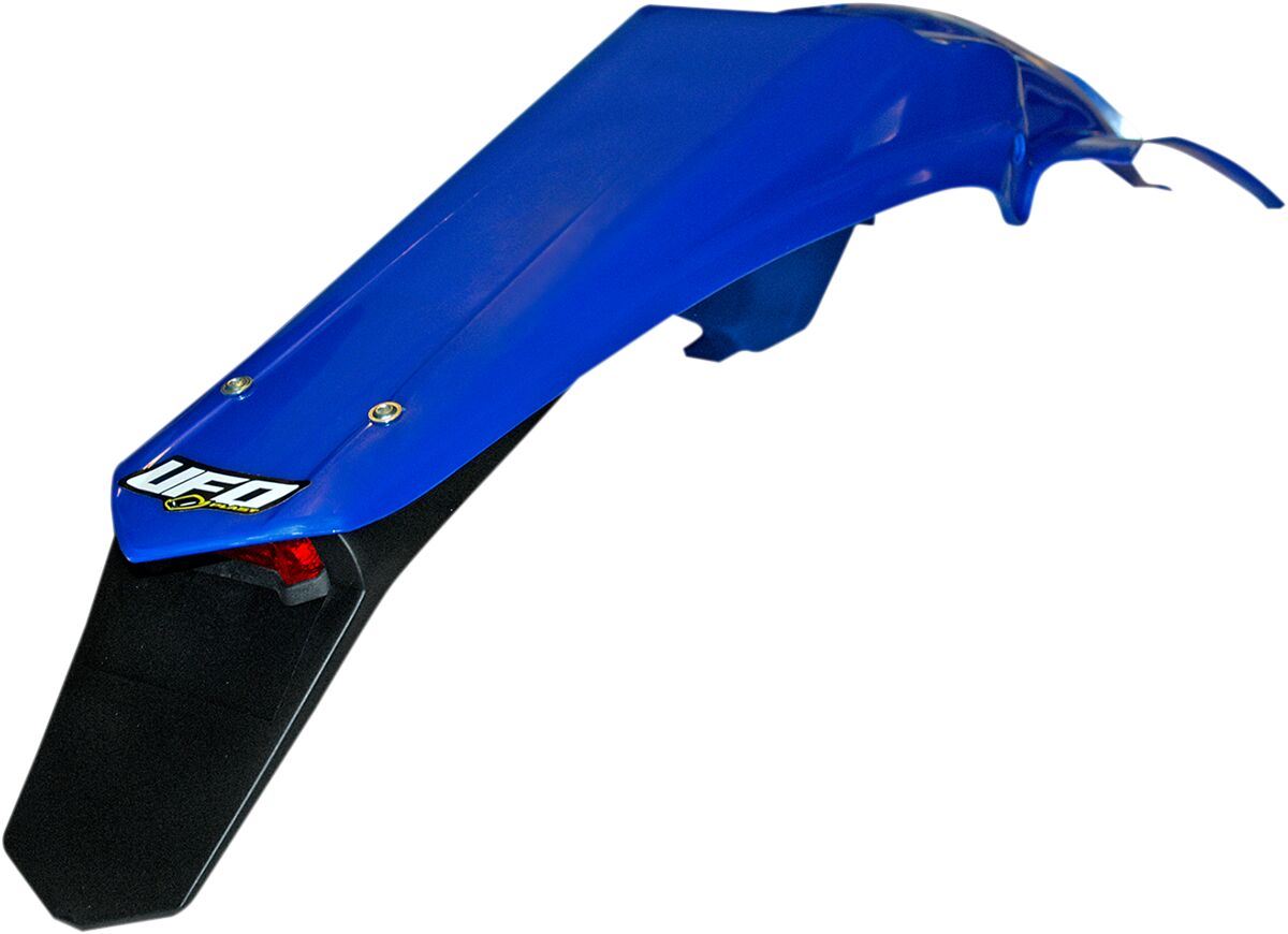 UFO ENDURO REAR FENDER W/ LED-LIGHT YAMAHA WR250/450F REFLEX-BLUE YA03889-089