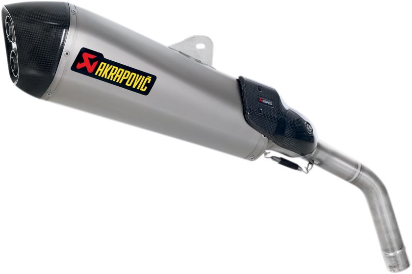 Akrapovic Slip-On Line Muffler TI For Triumph Tiger 800 XC 11-16 S-T800SO1-HZAAT
