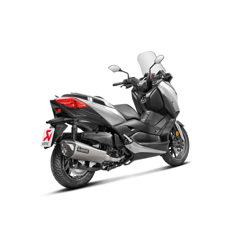 Akrapovic Slip-On Line Muffler Scooter SS/CF For Yamaha YP 400 R 18-20 S-Y4SO18-HRAASS