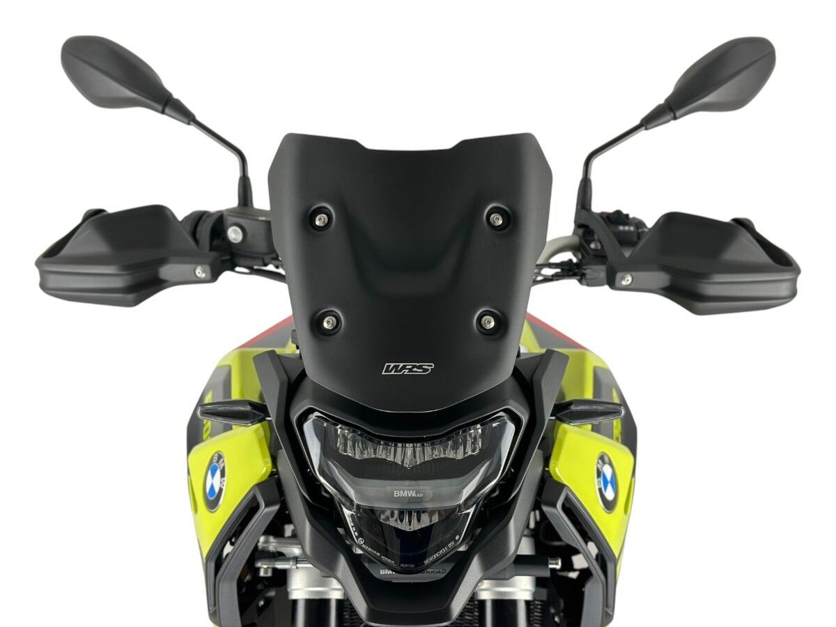WRS Windscreen Enduro For BMW F 900 GS Matt Black BM104NO