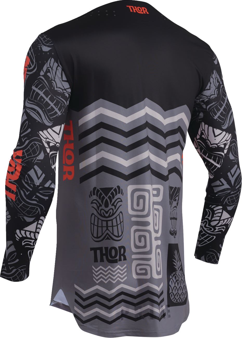 Thor Jersey Prime Aloha Black/Gray 24 Model