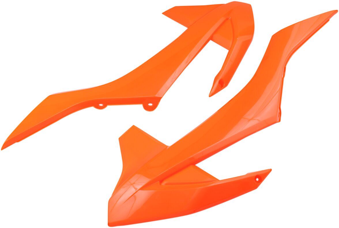 UFO RADIATOR COVERS KTM FLUO ORANGE KT04085-FFLU