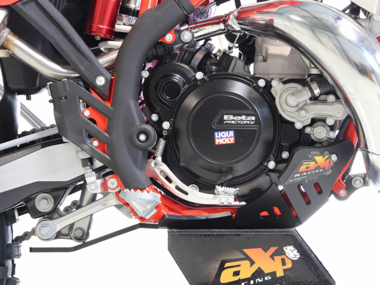 AXP RACING Xtrem Skid Plate For Beta XTRAINER 300 LC 16-25 Black AX1681