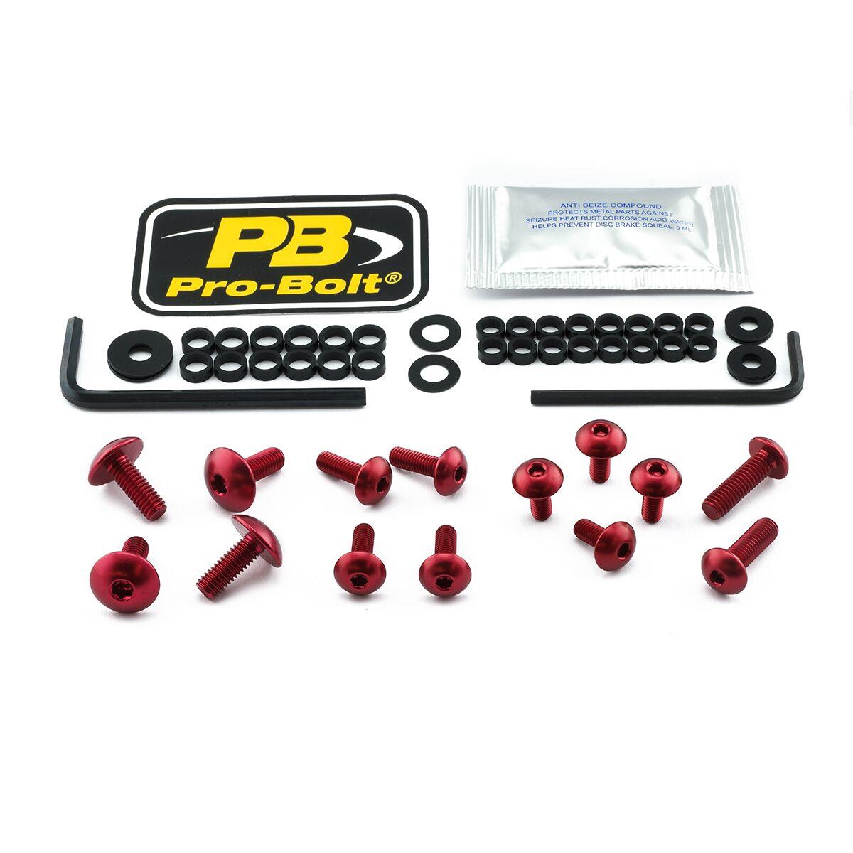 Pro Bolt Fairing Bolt Kit For Kawasaki Z 1000 SX 2014-2016 FKA301R