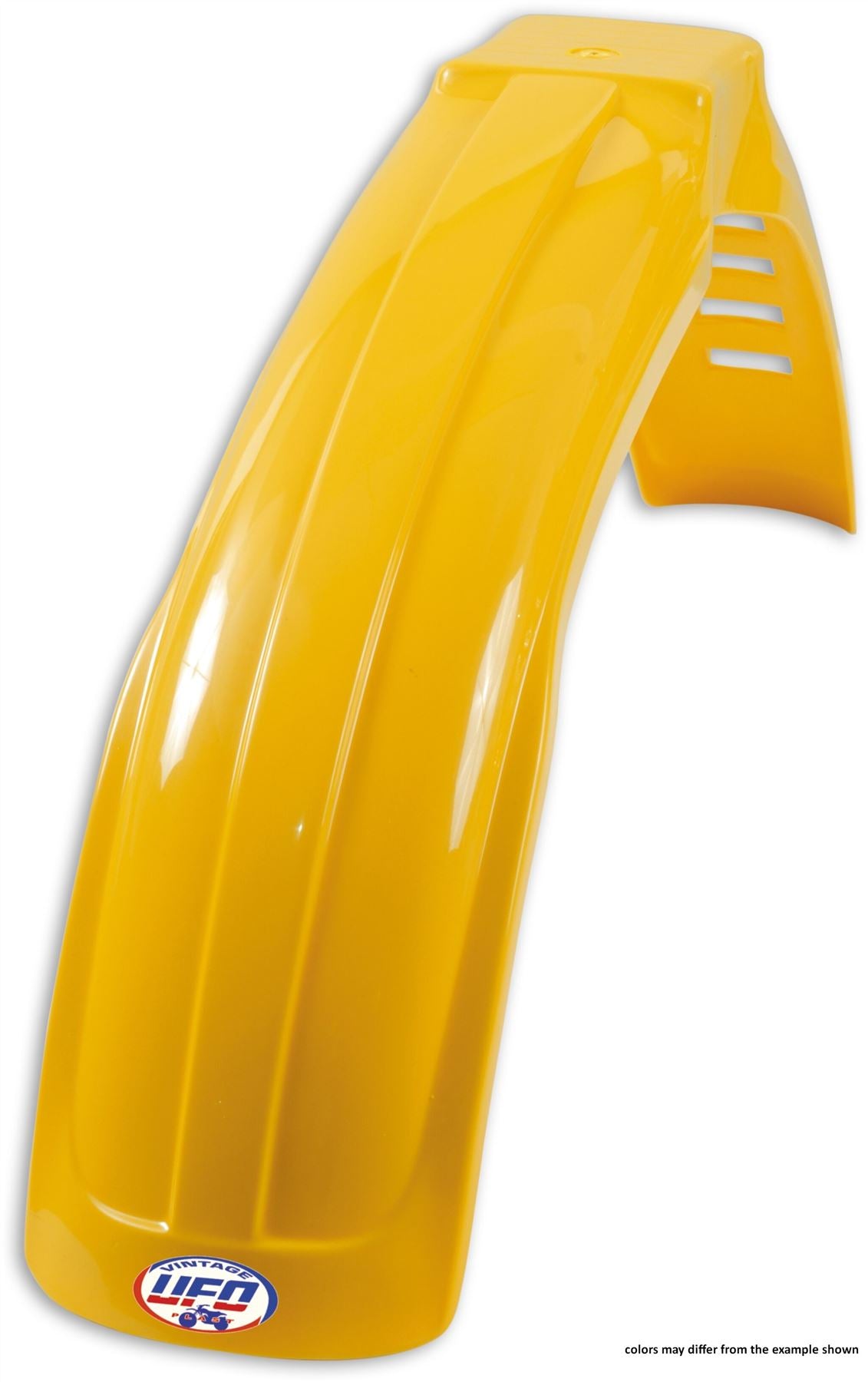 UFO VINTAGE UNI FRONT FENDER MX/ENDURO MEDIUM (78-83) WHITE ME08003W