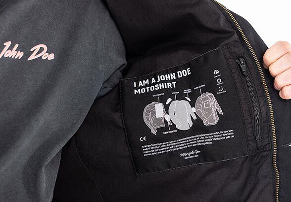 JOHN DOE Maverick Jacket RAW BLACK 2025 Model