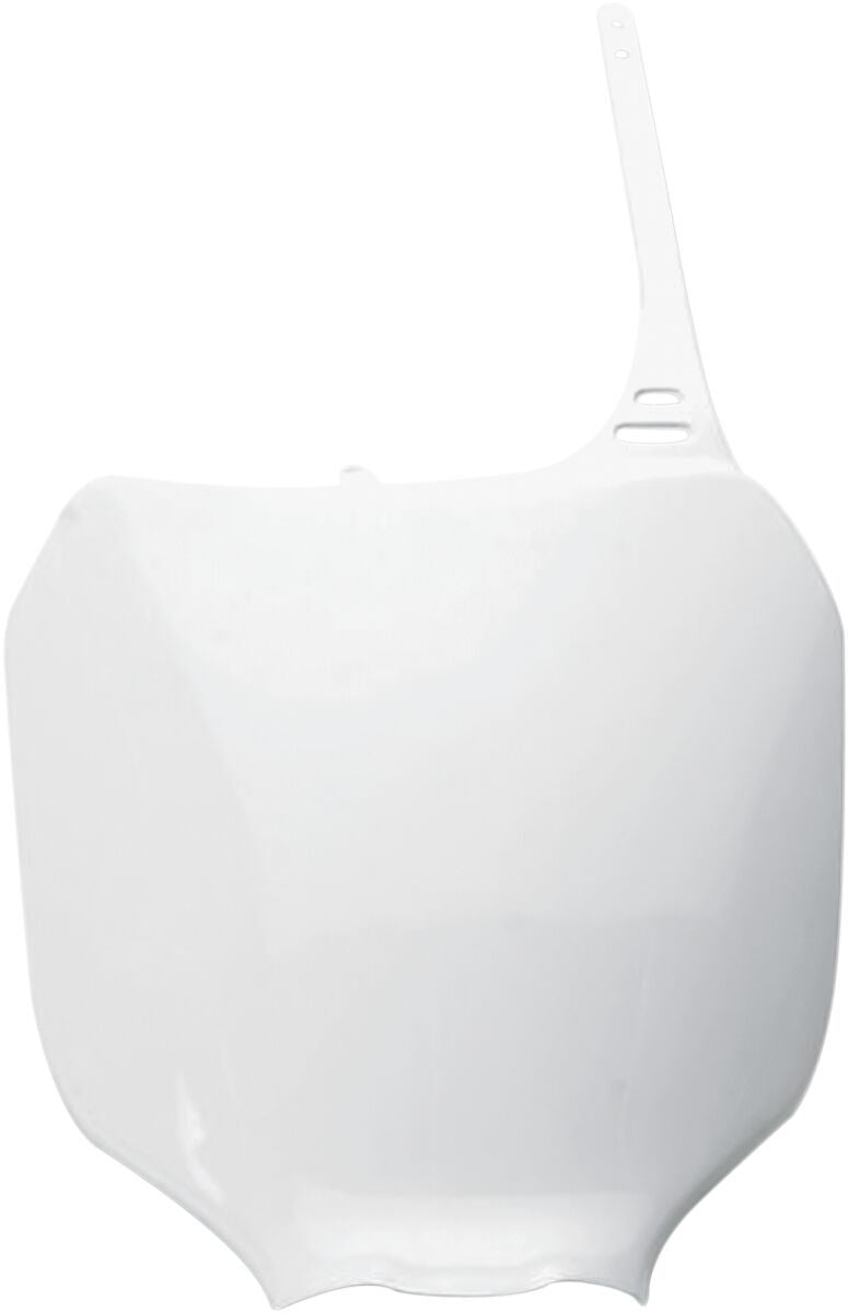 UFO FRONT NUMBER PLATE YAMAHA YZ/YZF/WRF WHITE YA03823-046