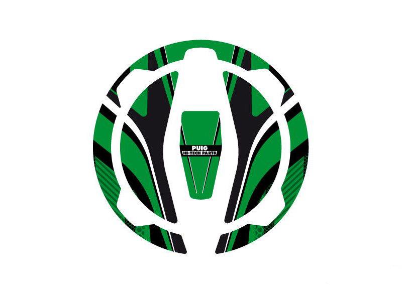 Puig Radikal Fuel Cap Protector Green 3853N
