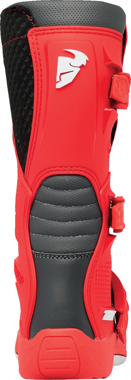 Thor Boot Youth Blitz Xr Red/Charcoal