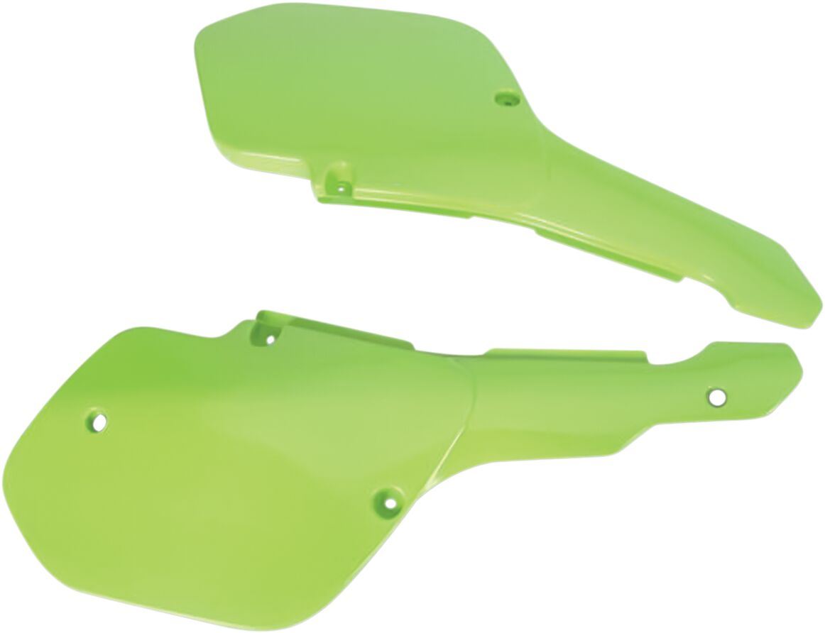 UFO SIDE PANELS KAWASAKI KX125/250/500 KX-GREEN KA02704026