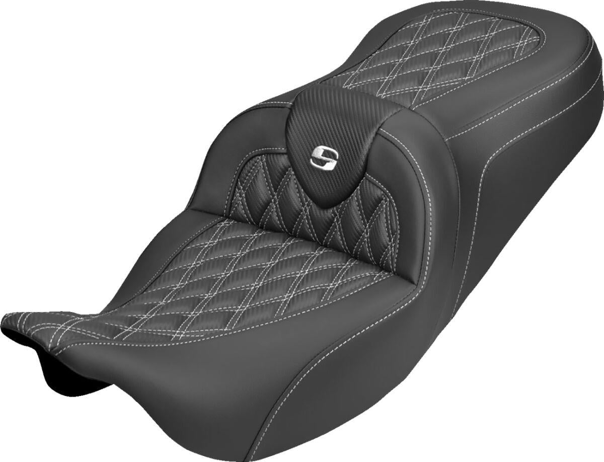 Saddlemen Roadsofa Carbon Fiber Seat For Harley FLHRXS 1868 08-25 808-07B-20606