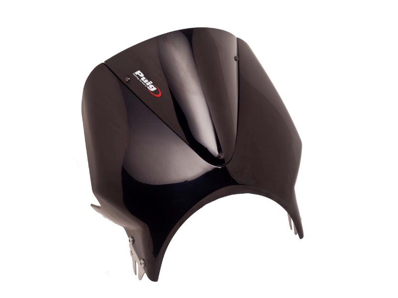 Puig Black Fairing With Vision Screen Black 1482W