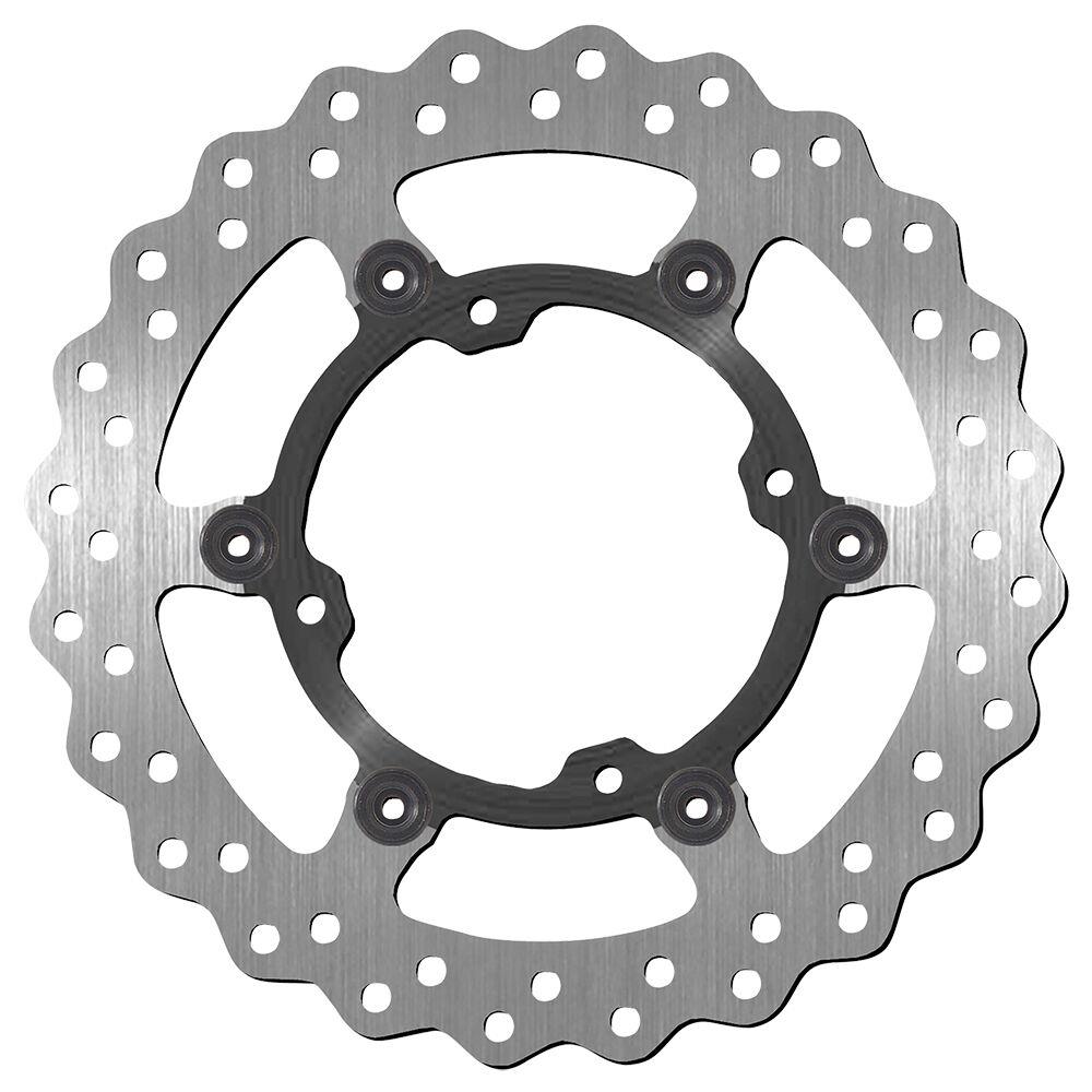 Sbs Stainless Steel Brake Rotor For Kawasaki KX 250 2006-2022 Black Silver 5112