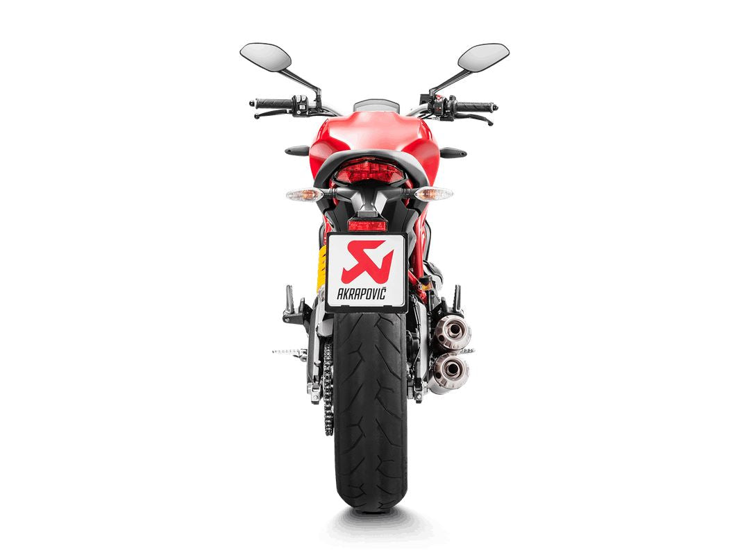 Akrapovic Slip-On Line Muffler TI For Ducati Scrambler 803 15-20 S-D8SO4-CUBTBL/1