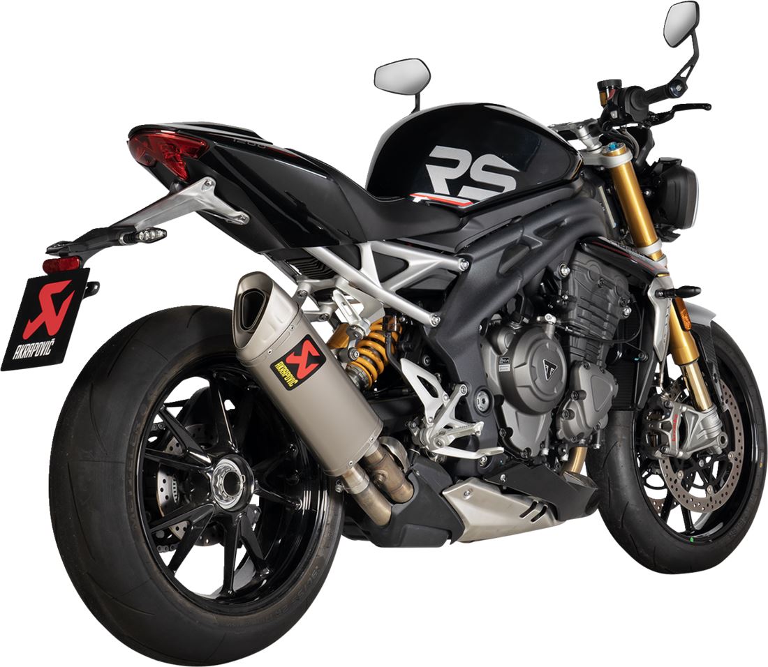 Akrapovic Slip-On Line Muffler TI For Triumph Speed Triple 1200 RS 21-24 S-T12SO5-HAPXLT