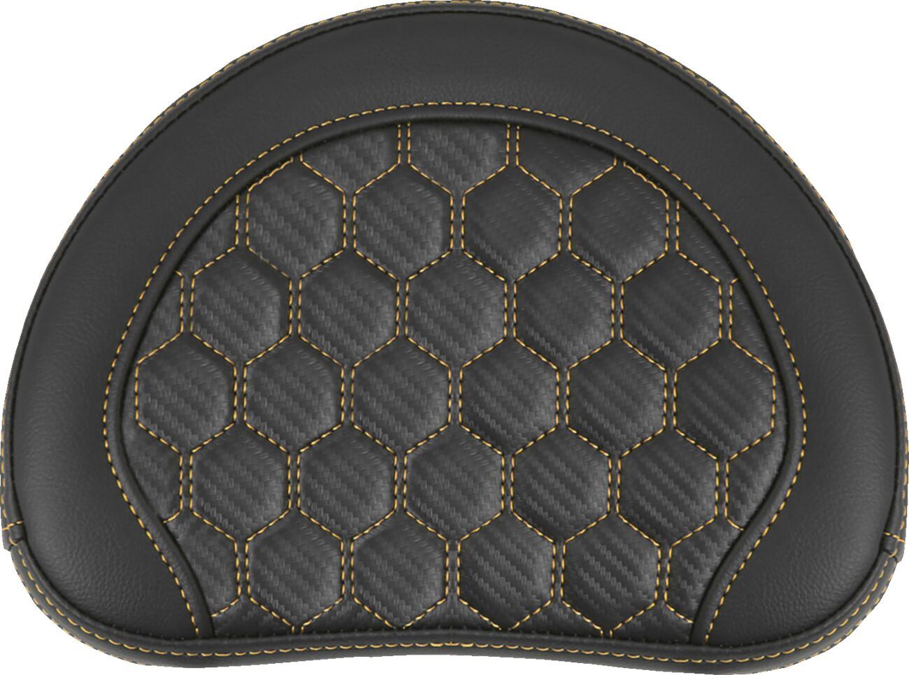 Saddlemen RoadSofa Sissy Bar Pad Black Honeycomb H8" W10" Roadsofa 051349GOL