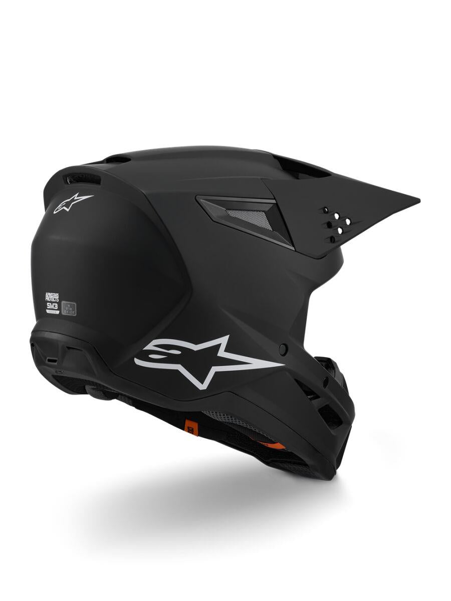 ALPINESTARS SM3 Solid Helmet BLACK-MATT 2025 Model