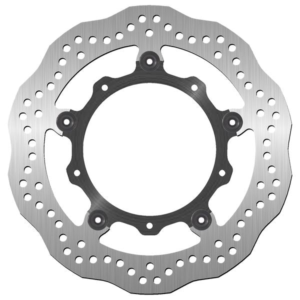 Sbs Stainless Steel Brake Rotor For Yamaha XTZ 690 2014-2021 Black Silver 5317