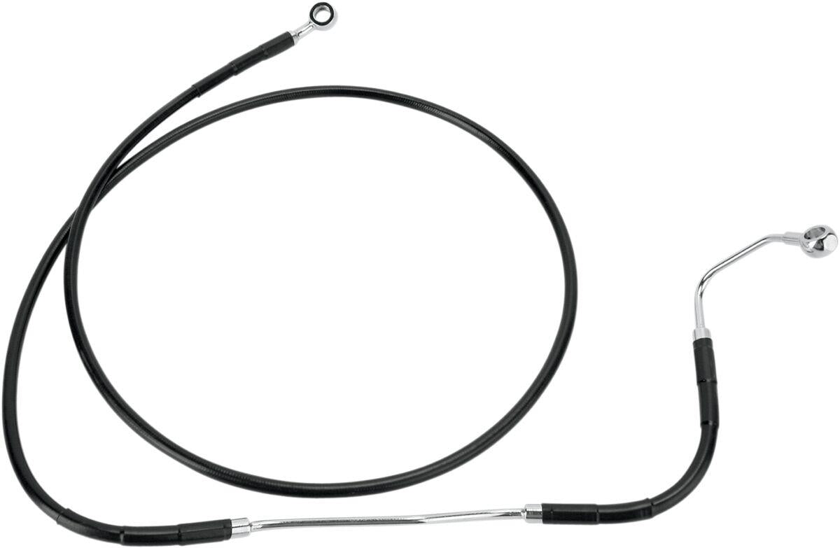 Drag Specialties Vinyl Brake Line Kit For Harley FLHR 1690 2009-2013 691182-8BLK