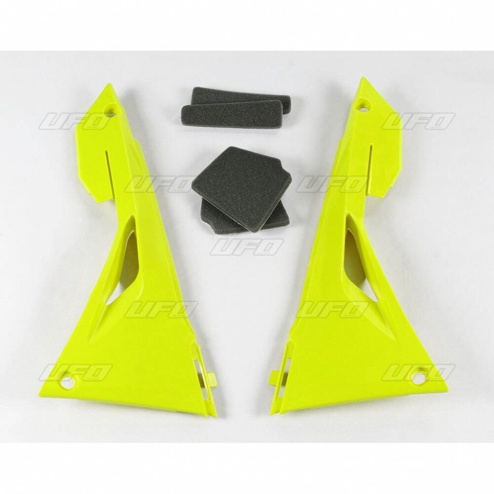 UFO AIRBOX COVER HONDA CRF 450R/RX FLUO YELLOW HO04685-DFLU