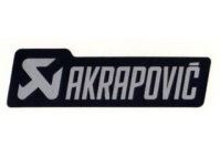 Akrapovic Sticker 150X44 Heat Resistant Black Gray P-HST18ALXM4