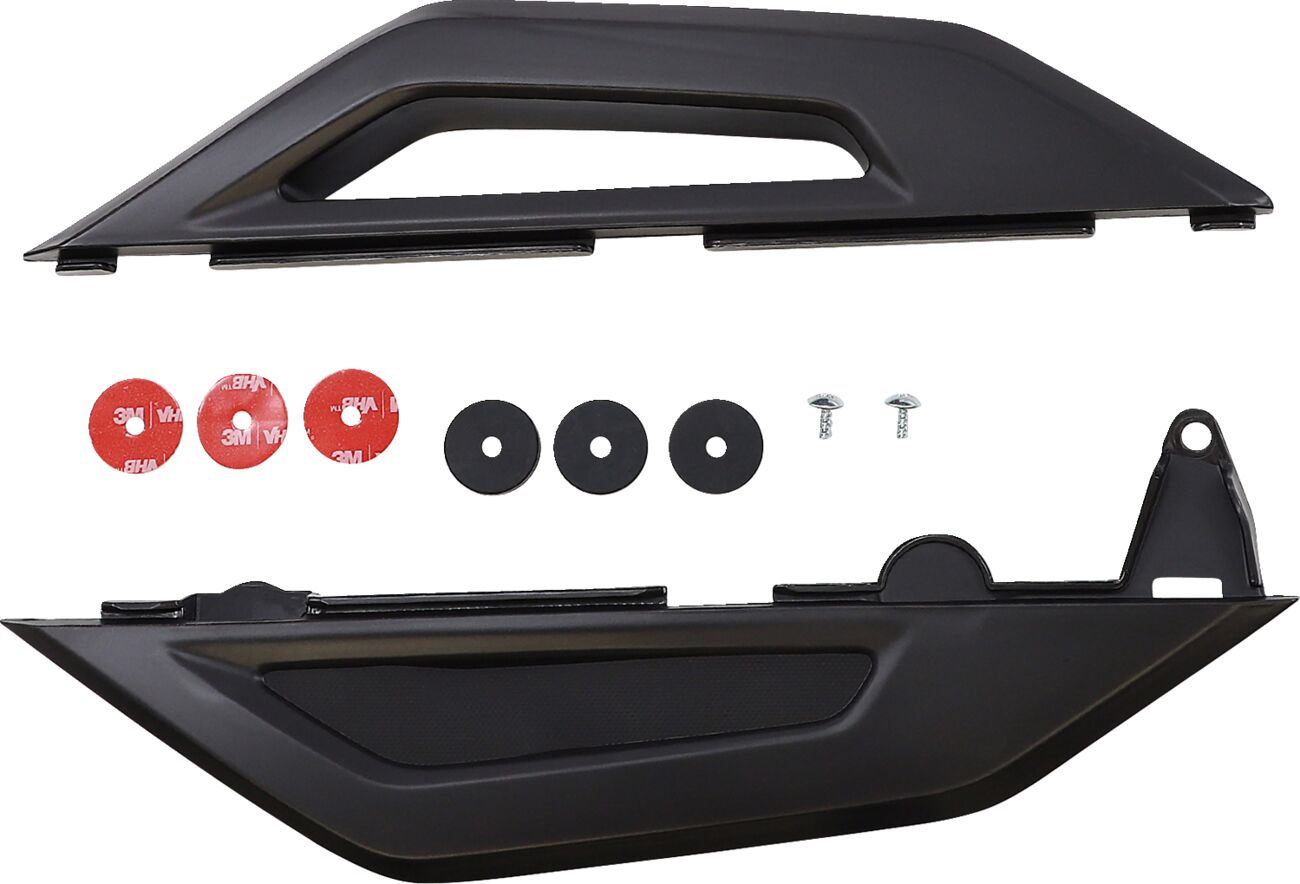 UFO Side Panels For Honda CRF 250-450 R 21-24 Black HO05606-001