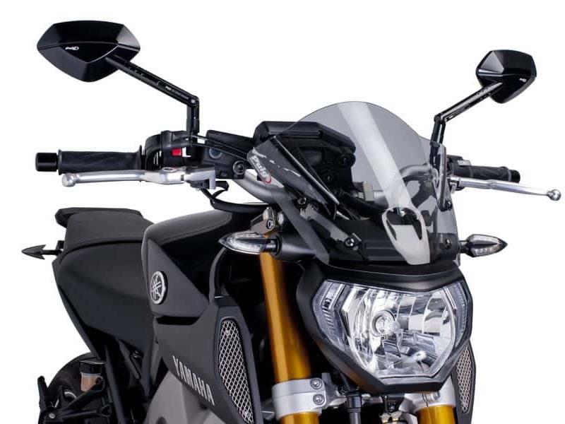 PUIG New Generation Sport Screen Clear for Yamaha MT-09/SportTracker/StreetRally/13-16 6859W