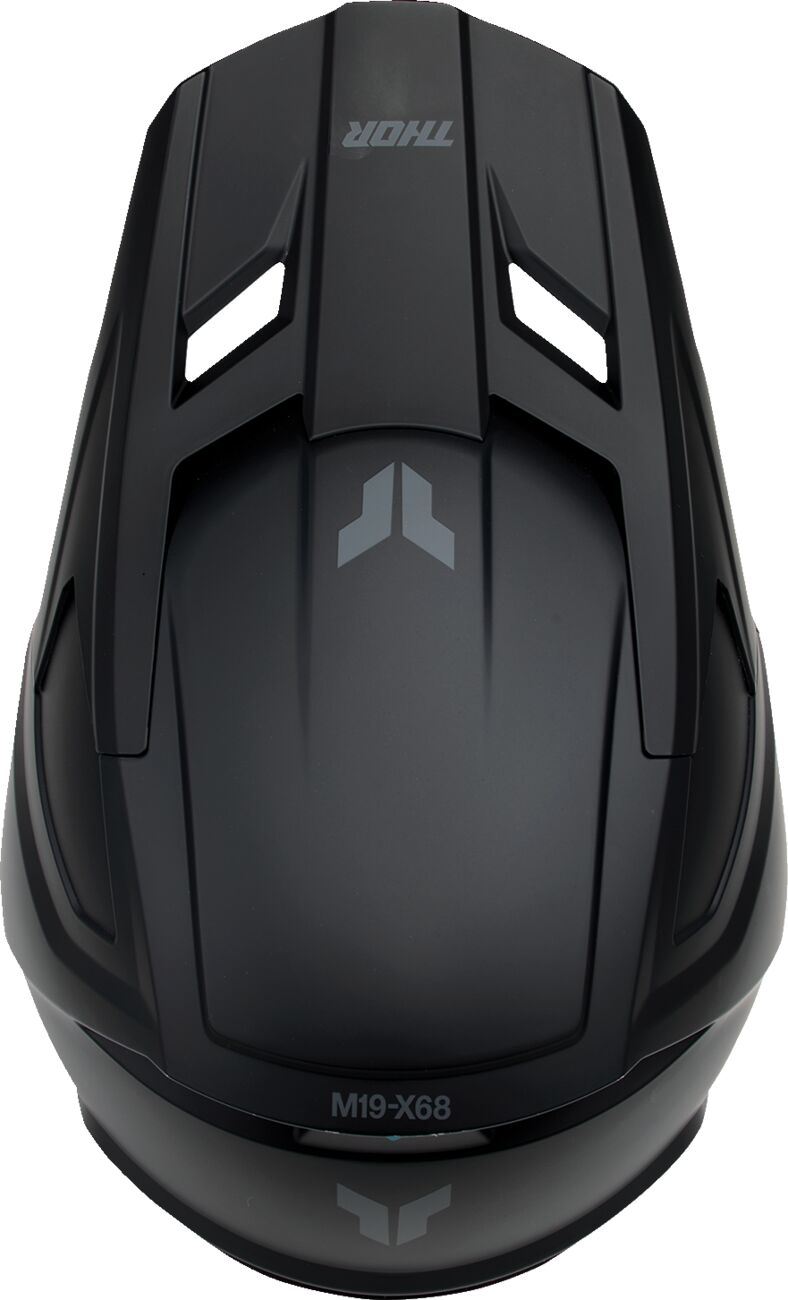 THOR Youth Fleet Blackout Helmet 2025 Model