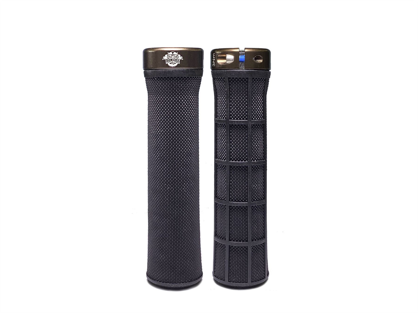 ALL MOUNTAIN STYLE Berm Grips RD BUL RMPG BLACK AMSGP2RBRB