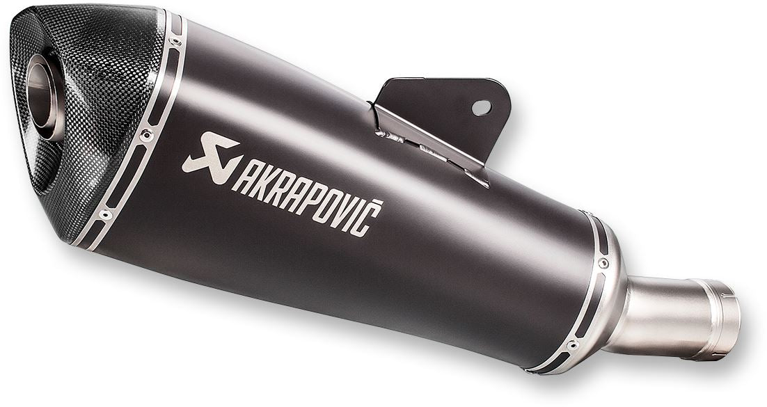 Akrapovic Slip-On Line Muffler TI Black For BMW R 1200 R 15-18 S-B12SO19-HLGBL