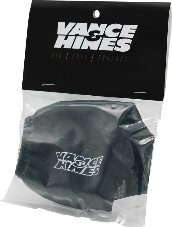 Vance & Hines VO2 Rain Sock Black Mesh Repels Water 22930