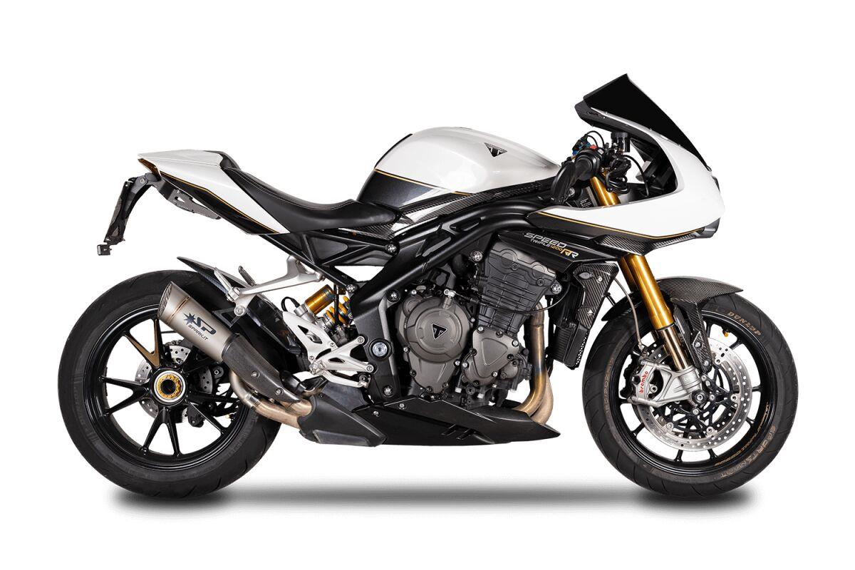 Spark GRID-O Slip-On Muffler For Triumph Speed Triple 1200 RR 21-24 GTR0105TOM