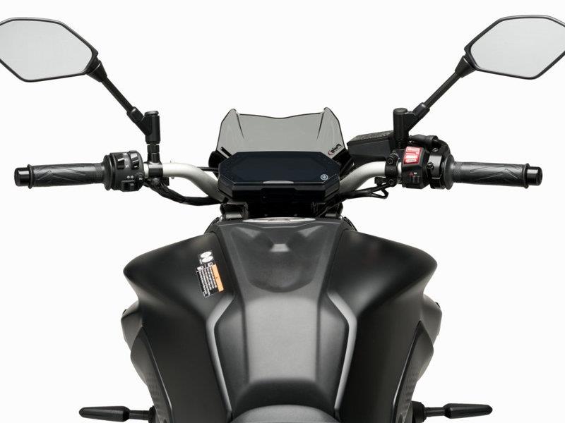 PUIG New Generation Sport Screen Black for Yamaha MT-07/MT-07 Pure 21-24 20618N