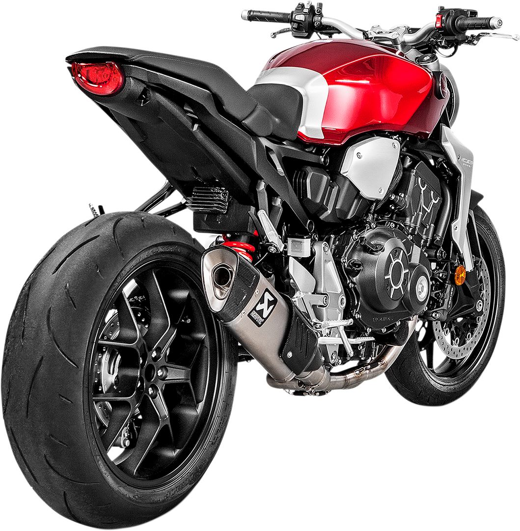 Akrapovic Slip-On Line Muffler TI/CF For Honda CB 1000 R 18-24 S-H10SO20-HAPLT