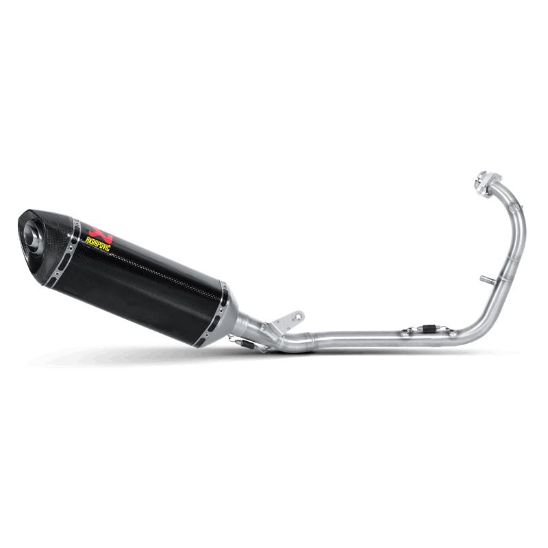 Akrapovic Racing Line Full Exhaust System Street CF SS For Yamaha YZF-R 125 08-13 S-Y125R1-ZC