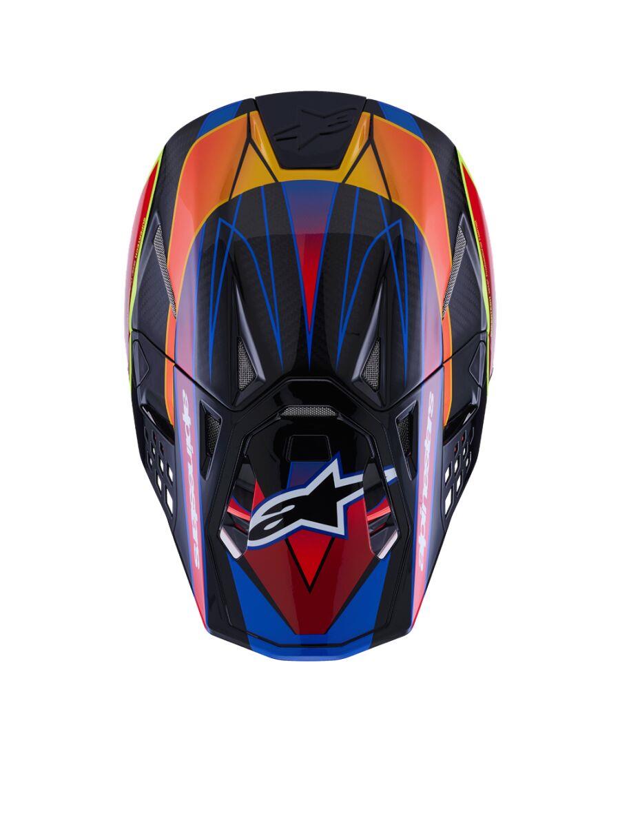 ALPINESTARS Supertech M10 Era MIPS® Helmet BLUE/RED/YL 2025 Model