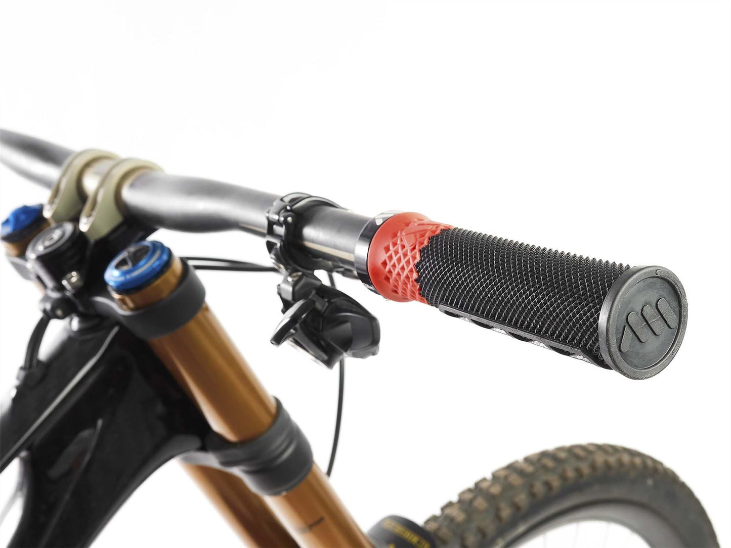 ALL MOUNTAIN STYLE Cero Grips BLACK/RD AMSGP1BKRD