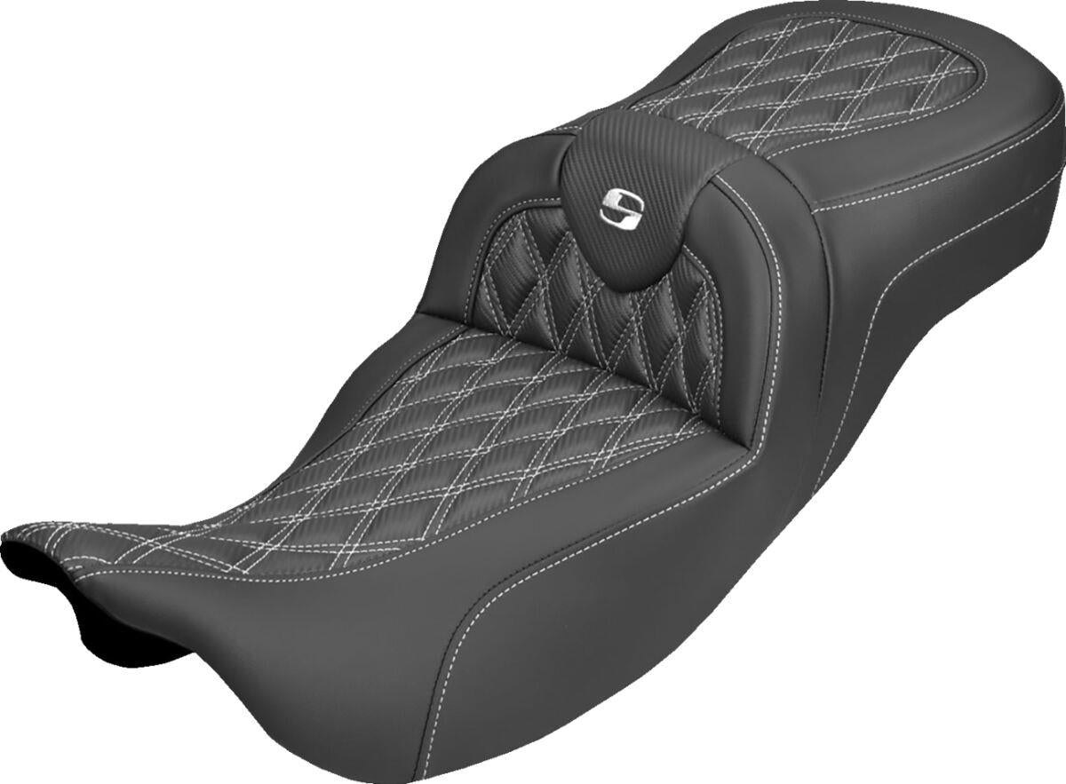 Saddlemen Roadsofa Carbon Fiber Seat For Harley FLHRXS 1868 08-25 808-07B-20706