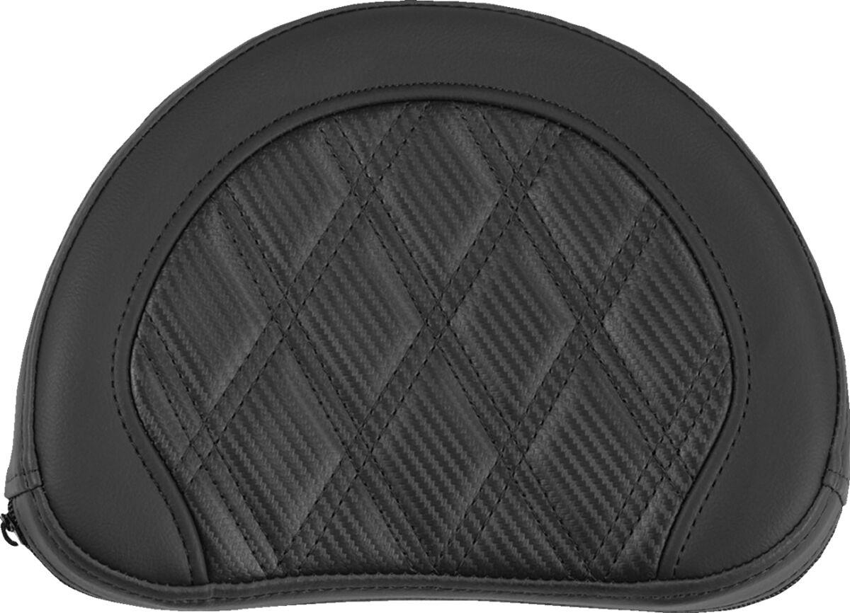 Saddlemen Contoured Left Side Sissy Bar Pad Black Saddlehyde 051320700