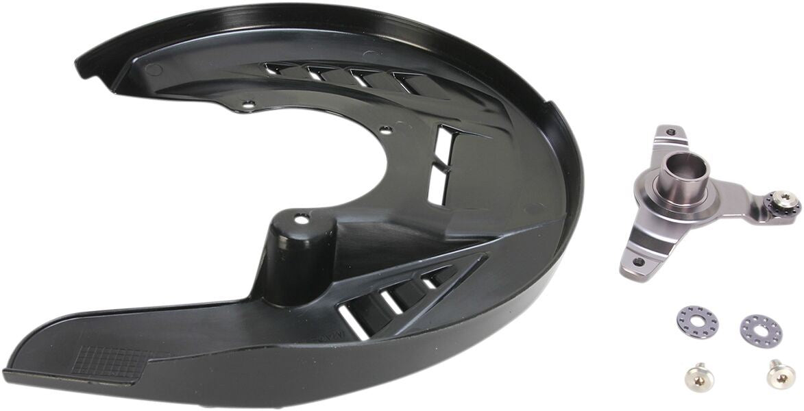 UFO FRONT DISC COVER KIT KAWASAKI KXF250/450 BLACK KA04741-001
