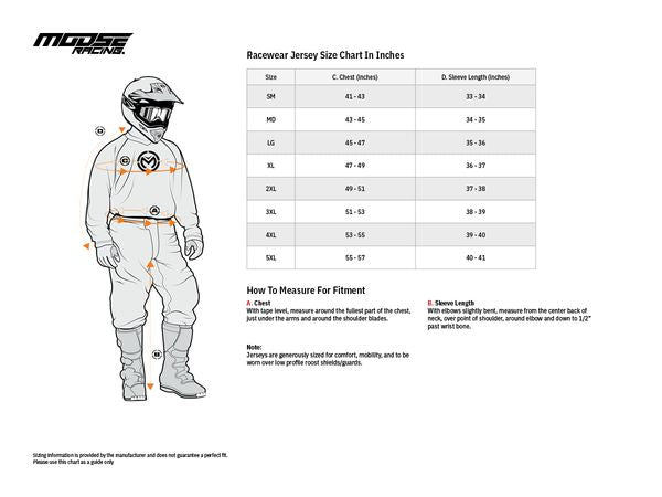 Moose Racing Jersey Qualifier Black/White 24 Model