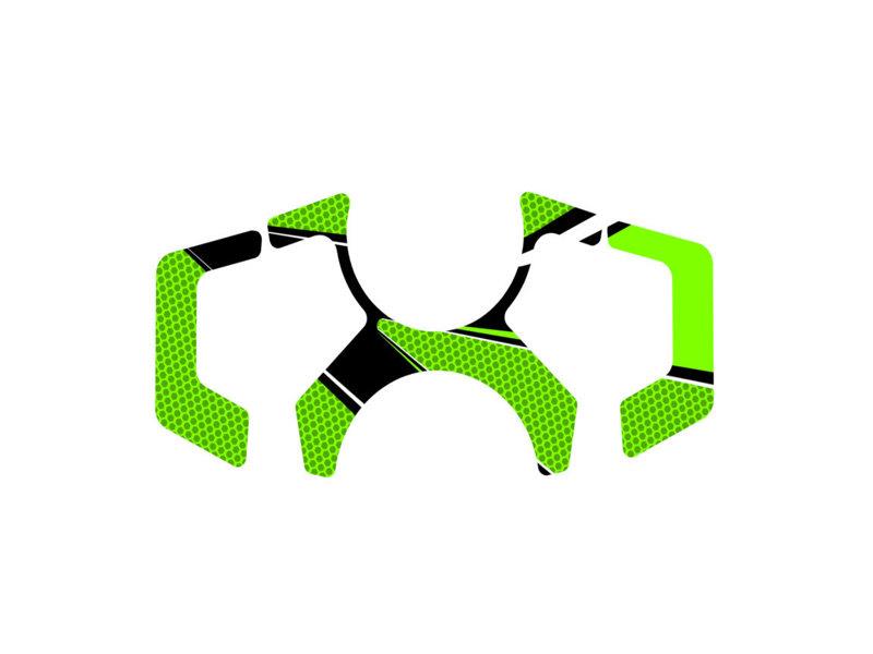 PUIG Radikal Yoke Protector Green for Kawasaki Ninja 400 18-24 9626V