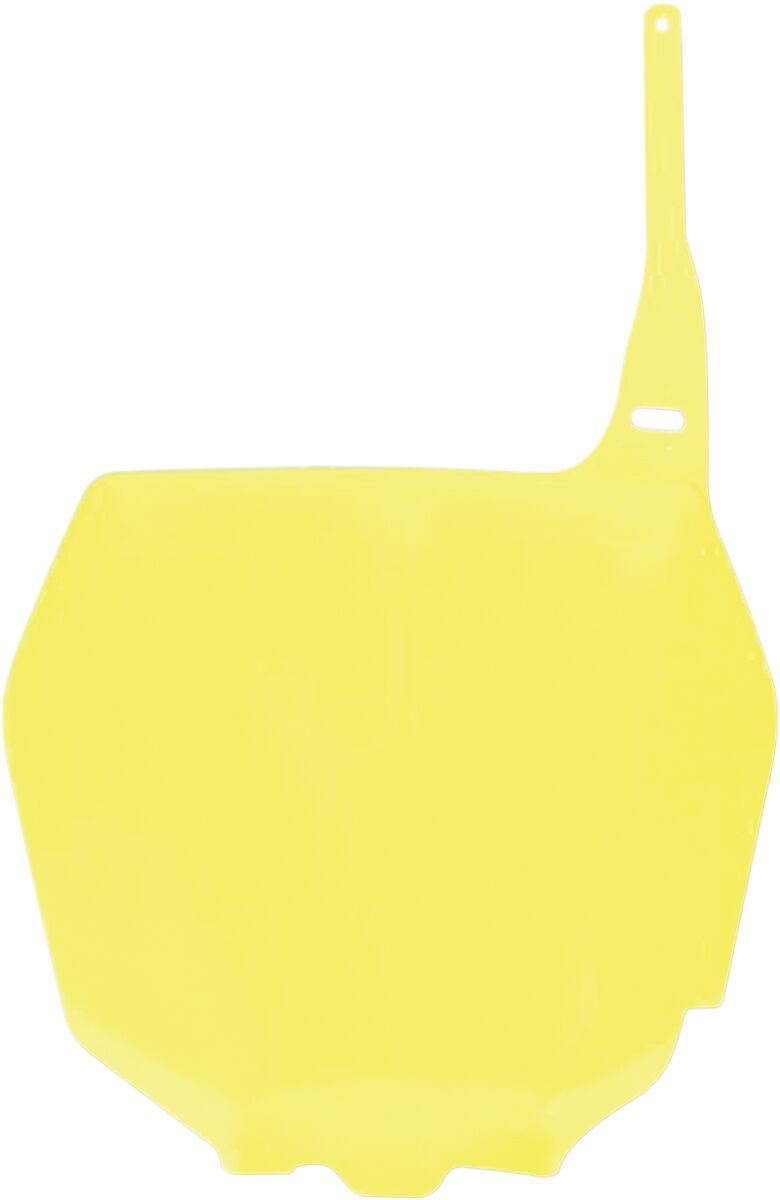 UFO FRONT NUMBER PLATE SUZUKI RM/RMZ RM-YELLOW SU03989-102