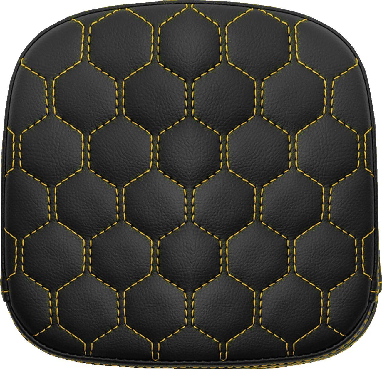 Saddlemen Roadsofa Honeycomb Sissy Bar Pad Gold Saddlehyde 040749GOL