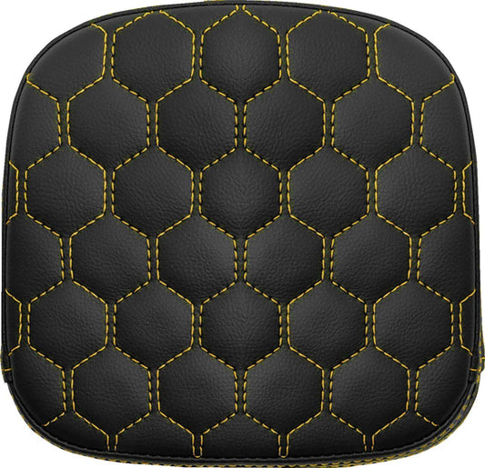 Saddlemen Roadsofa Honeycomb Sissy Bar Pad Gold Saddlehyde 040749GOL