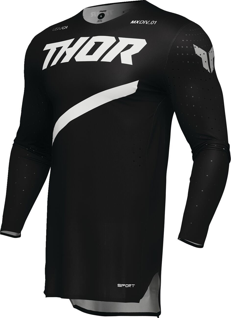 THOR SPORTMODE Brave Jersey BLACK 2024 Model